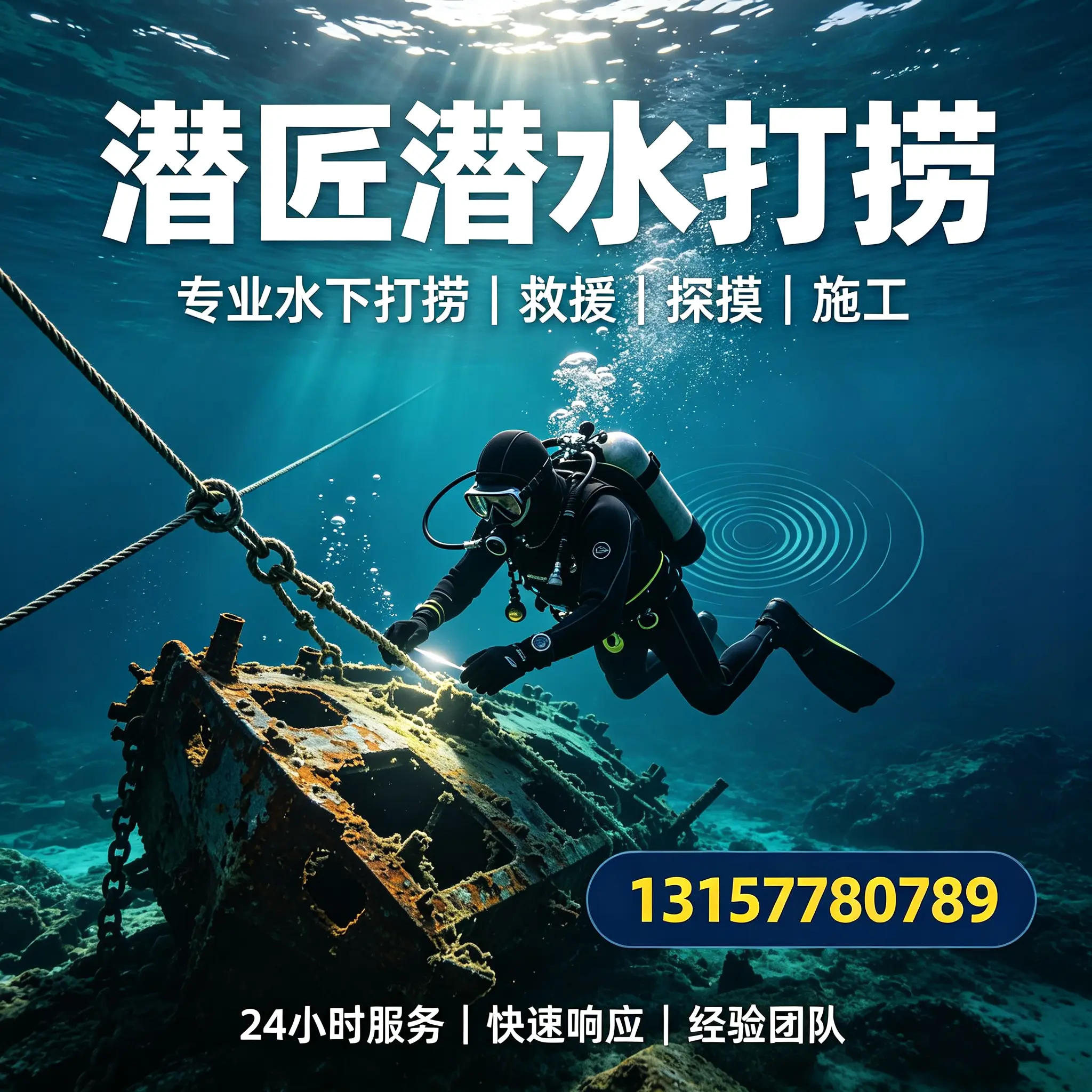 济源水下打捞作业服务产品